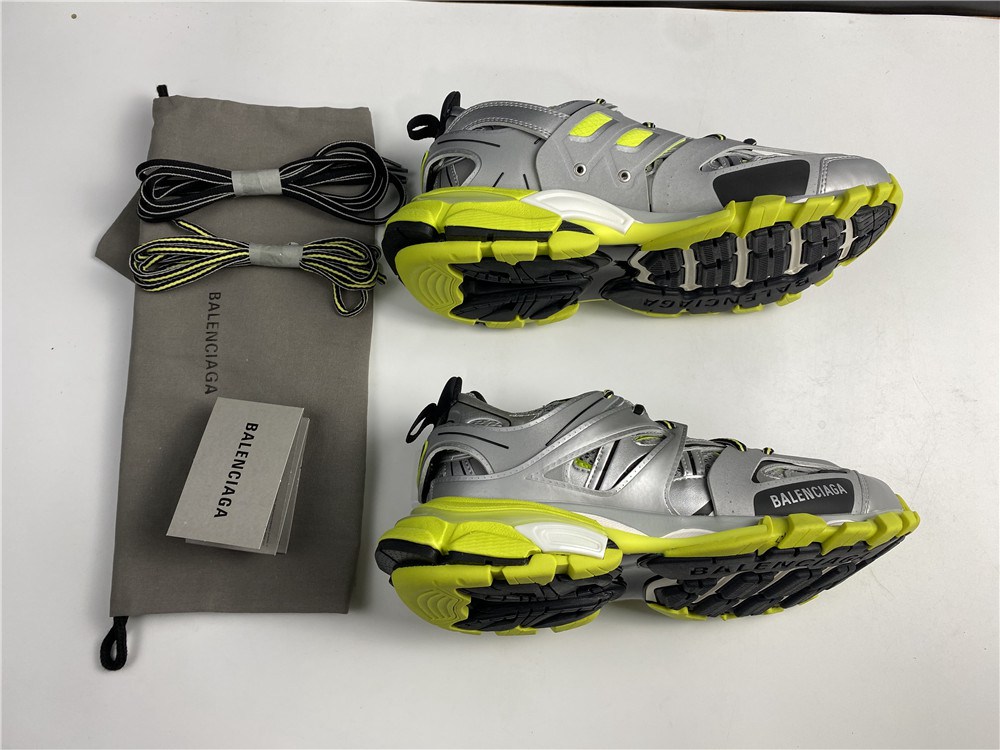 BLG TRACK SNEAKER SIL*VER/GREEN